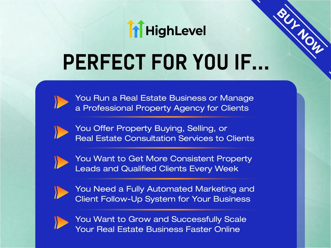 Real Estate GoHighLevel Snapshot, GHL Realtor CRM, Buyer Seller Funnels + Automations, Done For You