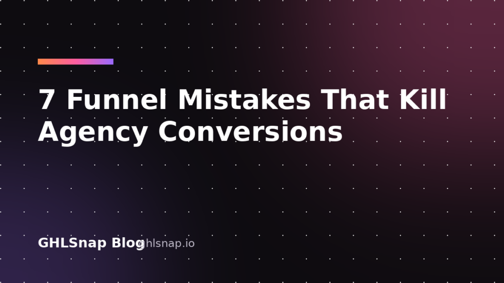 7 funnel mistakes article cover